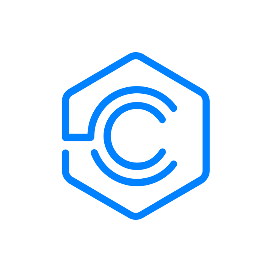 Het logo van Coinmerce