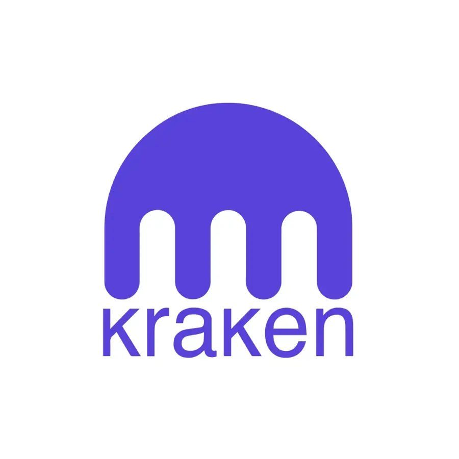 Het logo van Kraken